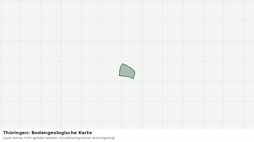 Statische Kartenansicht: Thüringen: Bodengeologische Karte