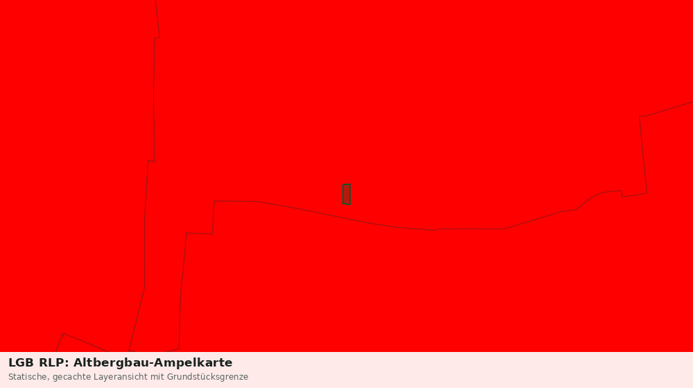 Statische Kartenansicht: LGB RLP: Altbergbau-Ampelkarte