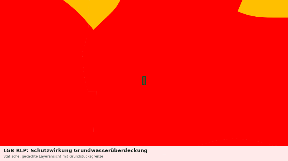 Statische Kartenansicht: LGB RLP: Schutzwirkung Grundwasserüberdeckung
