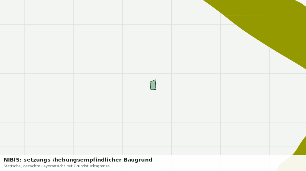Statische Kartenansicht: NIBIS: setzungs-/hebungsempfindlicher Baugrund