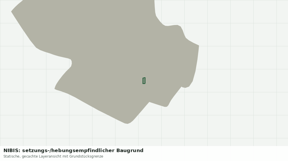 Statische Kartenansicht: NIBIS: setzungs-/hebungsempfindlicher Baugrund