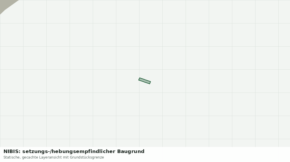 Statische Kartenansicht: NIBIS: setzungs-/hebungsempfindlicher Baugrund