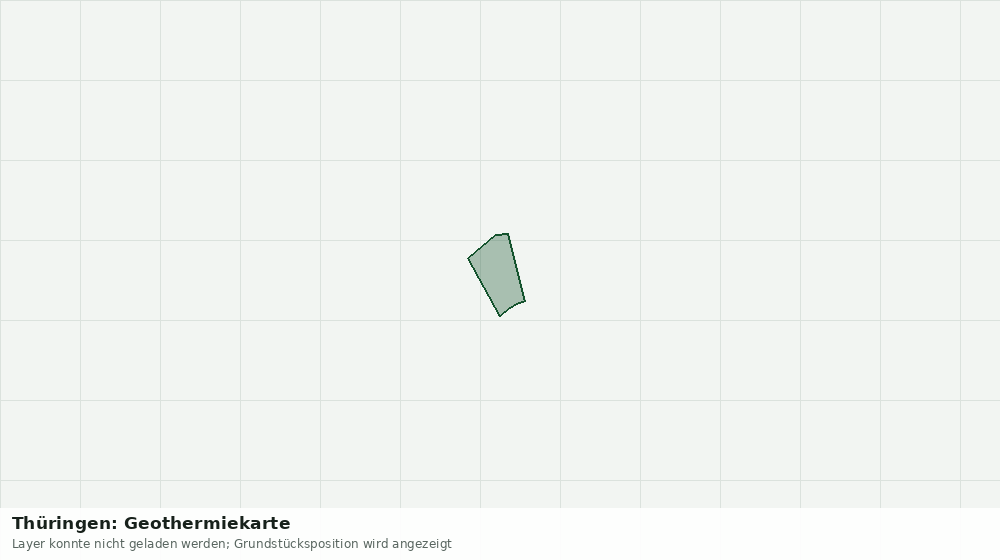 Statische Kartenansicht: Thüringen: Geothermiekarte