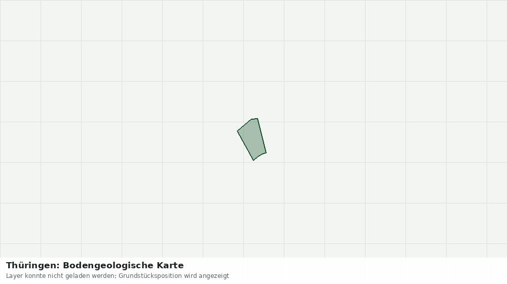 Statische Kartenansicht: Thüringen: Bodengeologische Karte