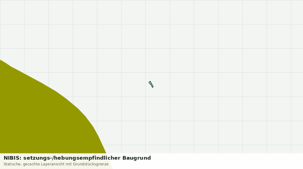 Statische Kartenansicht: NIBIS: setzungs-/hebungsempfindlicher Baugrund