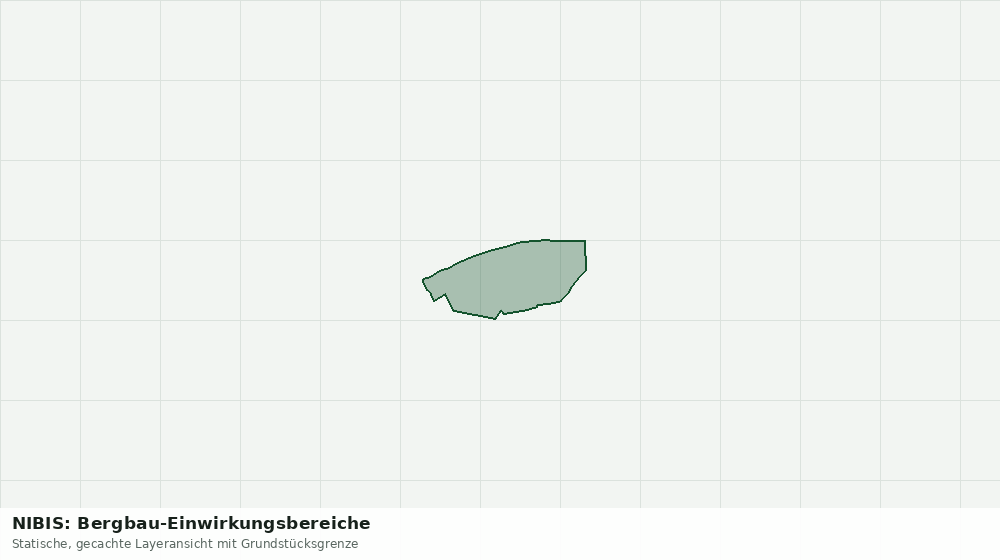 Statische Kartenansicht: NIBIS: Bergbau-Einwirkungsbereiche