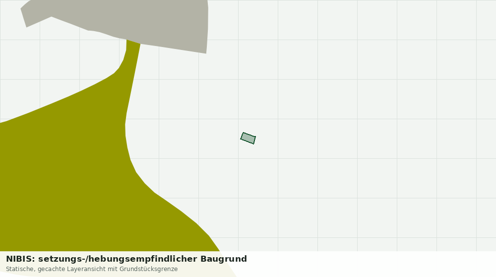 Statische Kartenansicht: NIBIS: setzungs-/hebungsempfindlicher Baugrund