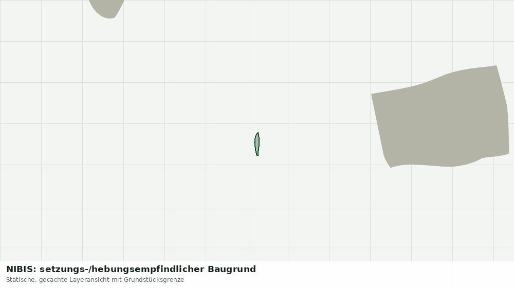 Statische Kartenansicht: NIBIS: setzungs-/hebungsempfindlicher Baugrund