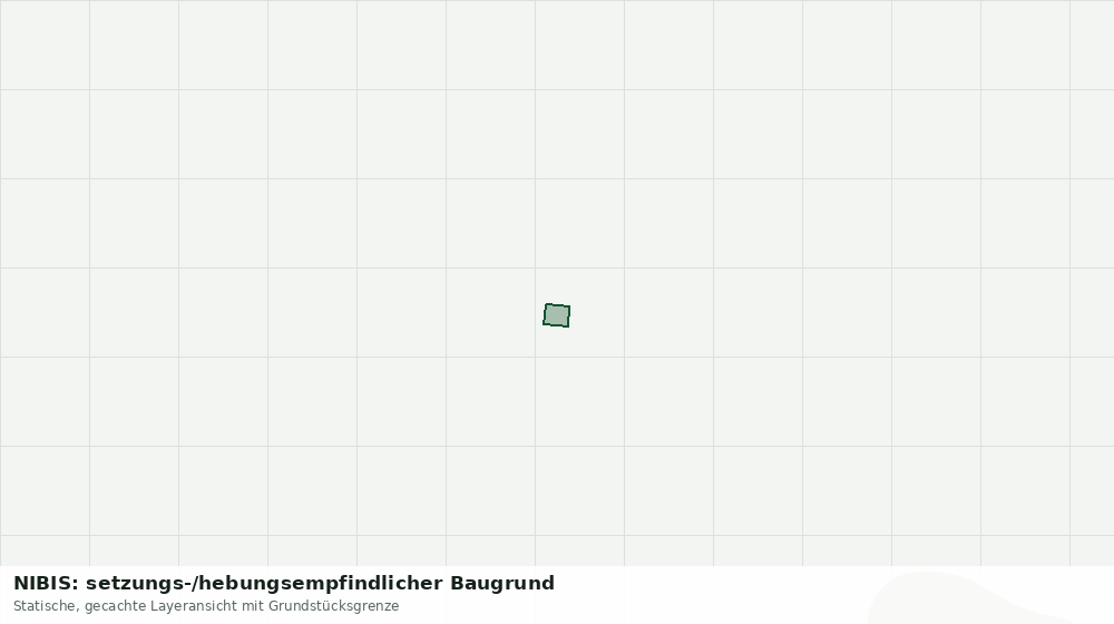 Statische Kartenansicht: NIBIS: setzungs-/hebungsempfindlicher Baugrund