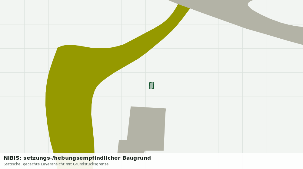 Statische Kartenansicht: NIBIS: setzungs-/hebungsempfindlicher Baugrund