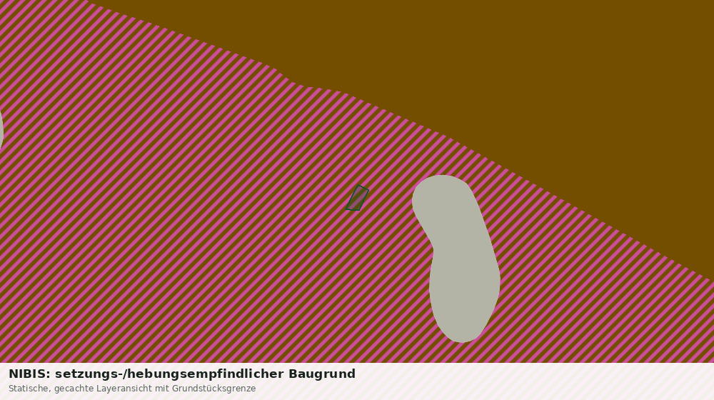 Statische Kartenansicht: NIBIS: setzungs-/hebungsempfindlicher Baugrund