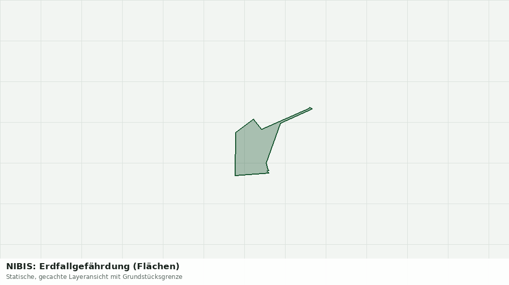 Statische Kartenansicht: NIBIS: Erdfallgefährdung (Flächen)