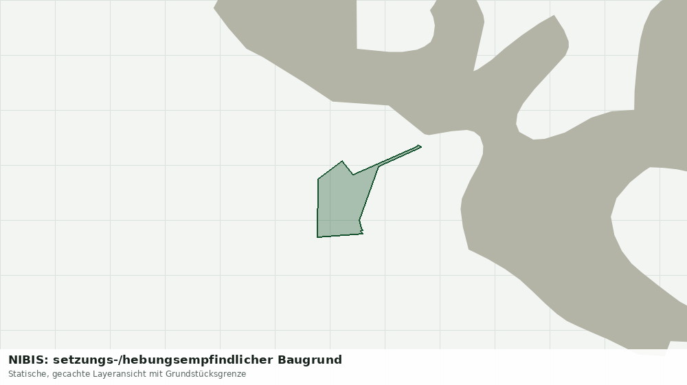 Statische Kartenansicht: NIBIS: setzungs-/hebungsempfindlicher Baugrund