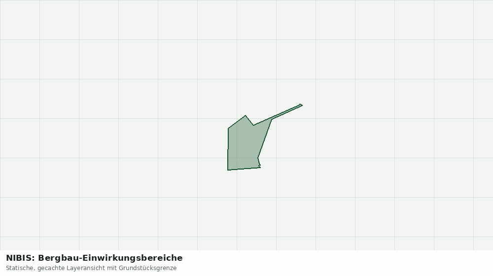 Statische Kartenansicht: NIBIS: Bergbau-Einwirkungsbereiche