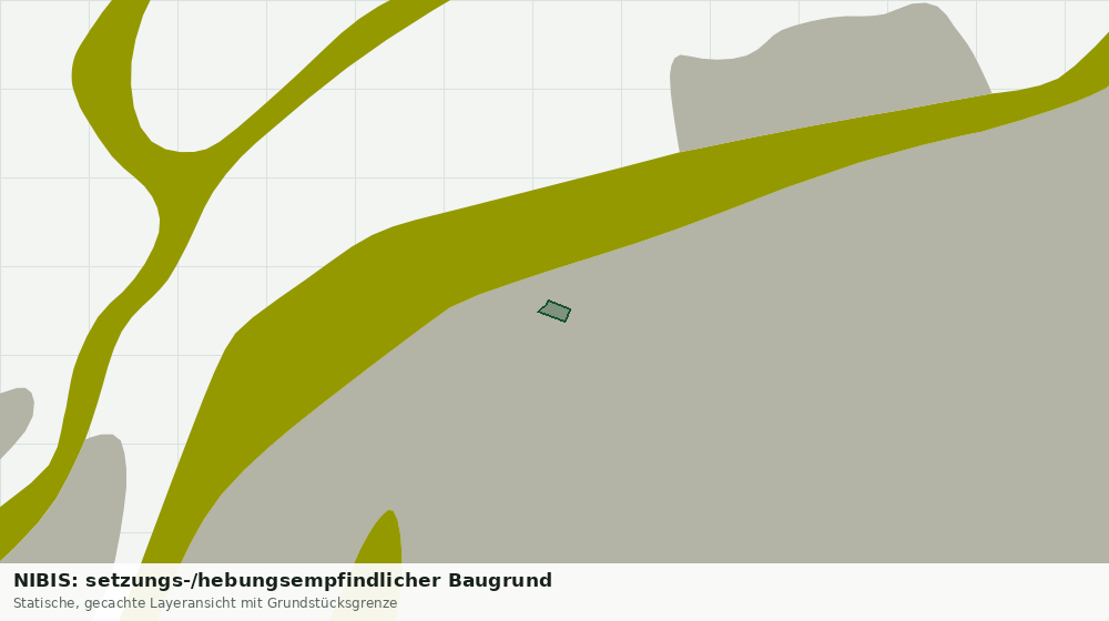 Statische Kartenansicht: NIBIS: setzungs-/hebungsempfindlicher Baugrund