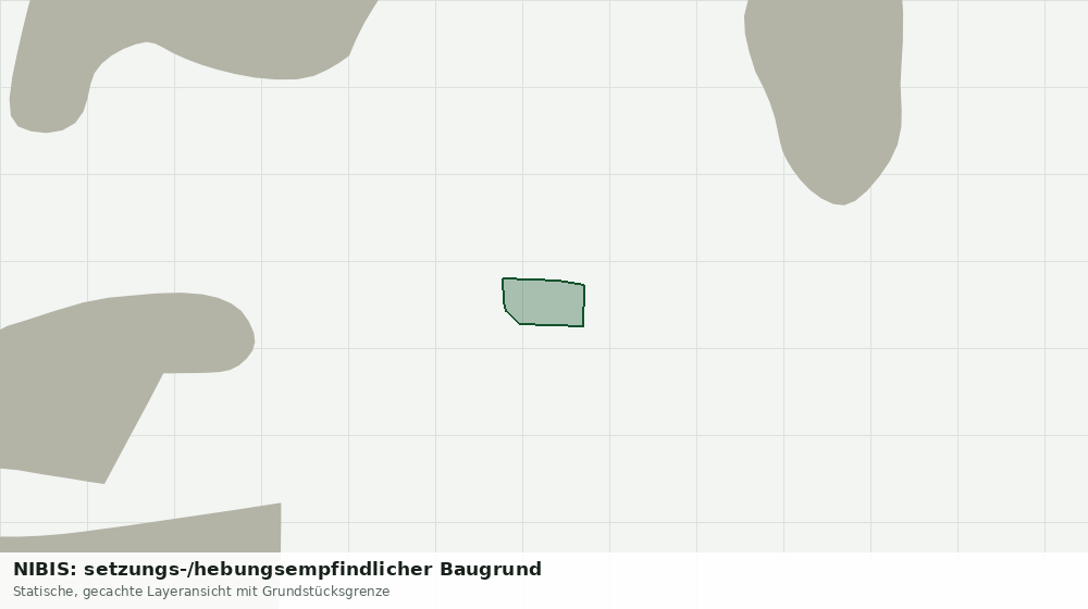Statische Kartenansicht: NIBIS: setzungs-/hebungsempfindlicher Baugrund