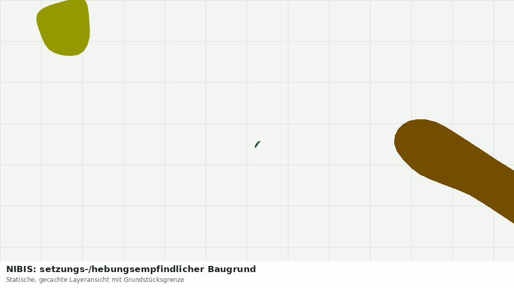 Statische Kartenansicht: NIBIS: setzungs-/hebungsempfindlicher Baugrund