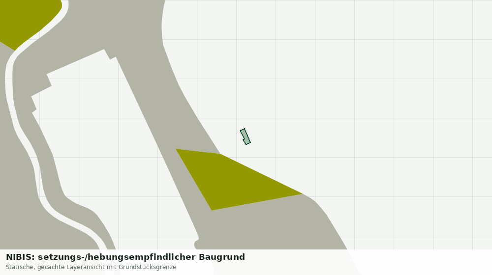 Statische Kartenansicht: NIBIS: setzungs-/hebungsempfindlicher Baugrund