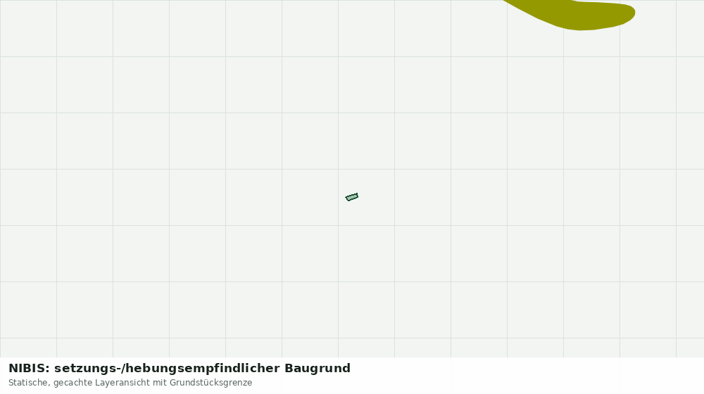 Statische Kartenansicht: NIBIS: setzungs-/hebungsempfindlicher Baugrund
