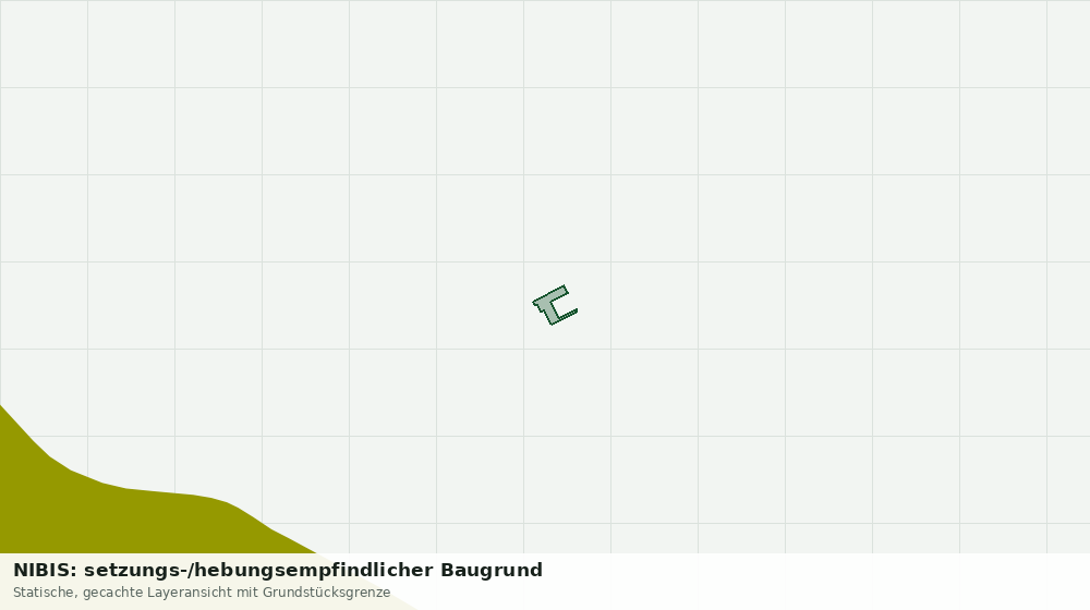 Statische Kartenansicht: NIBIS: setzungs-/hebungsempfindlicher Baugrund