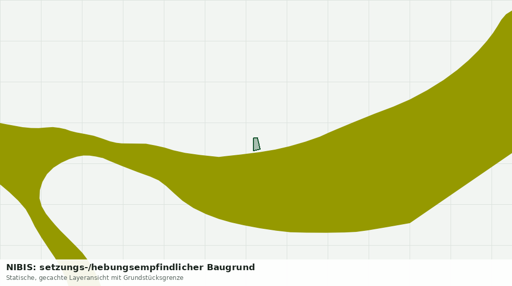 Statische Kartenansicht: NIBIS: setzungs-/hebungsempfindlicher Baugrund