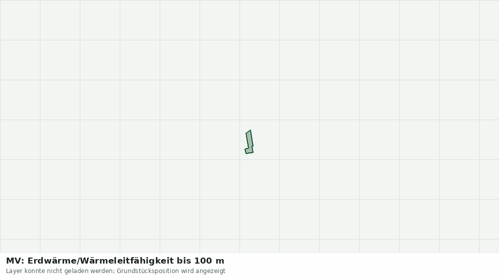 Statische Kartenansicht: MV: Erdwärme/Wärmeleitfähigkeit bis 100 m