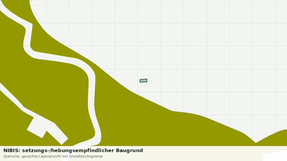 Statische Kartenansicht: NIBIS: setzungs-/hebungsempfindlicher Baugrund