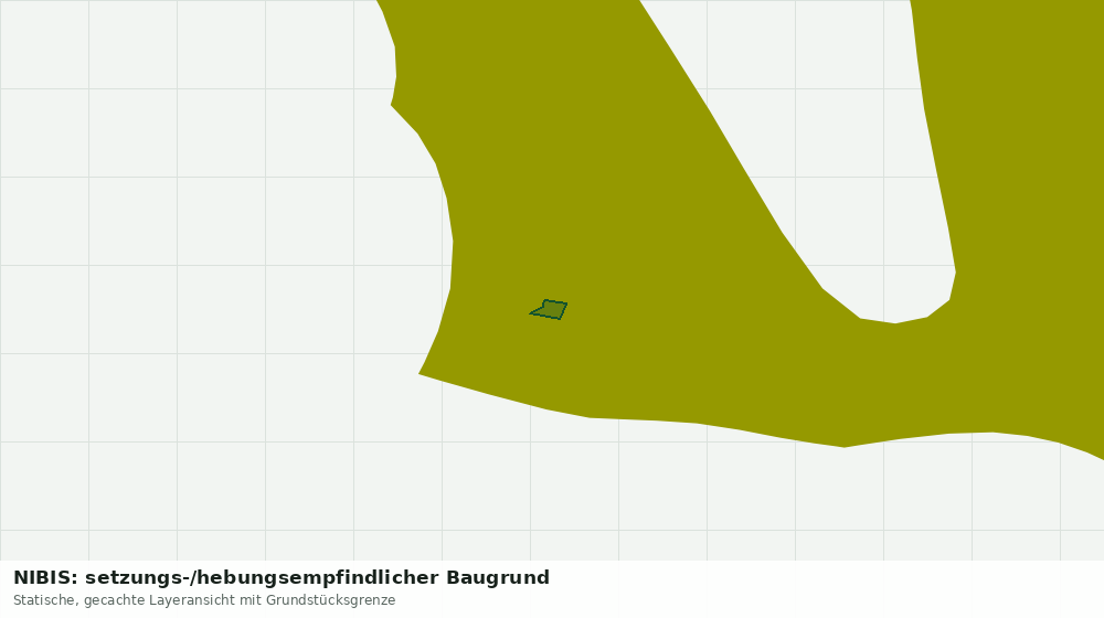 Statische Kartenansicht: NIBIS: setzungs-/hebungsempfindlicher Baugrund