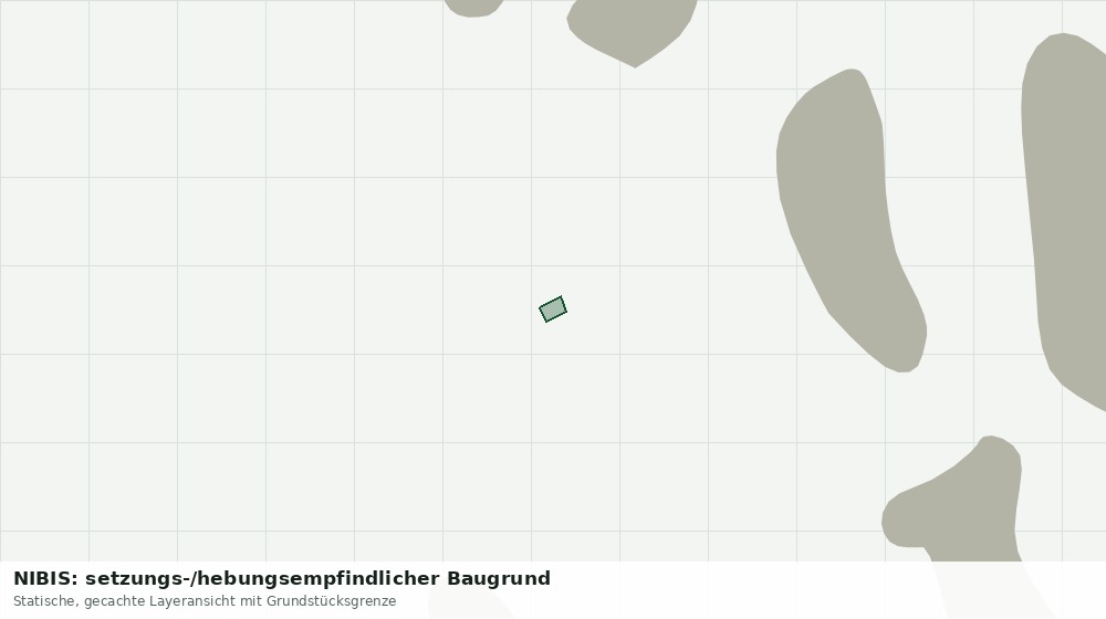 Statische Kartenansicht: NIBIS: setzungs-/hebungsempfindlicher Baugrund