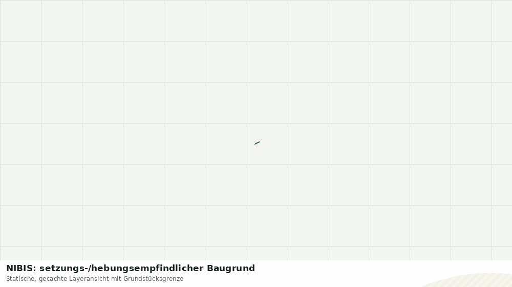 Statische Kartenansicht: NIBIS: setzungs-/hebungsempfindlicher Baugrund