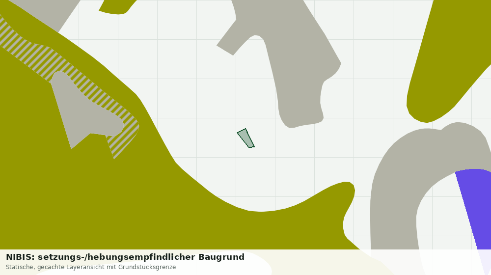 Statische Kartenansicht: NIBIS: setzungs-/hebungsempfindlicher Baugrund
