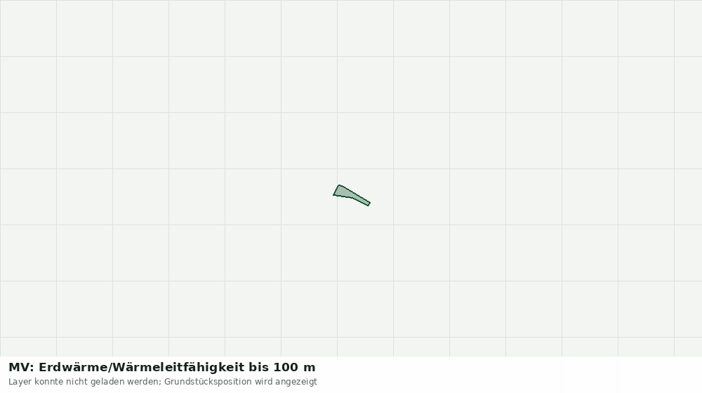 Statische Kartenansicht: MV: Erdwärme/Wärmeleitfähigkeit bis 100 m