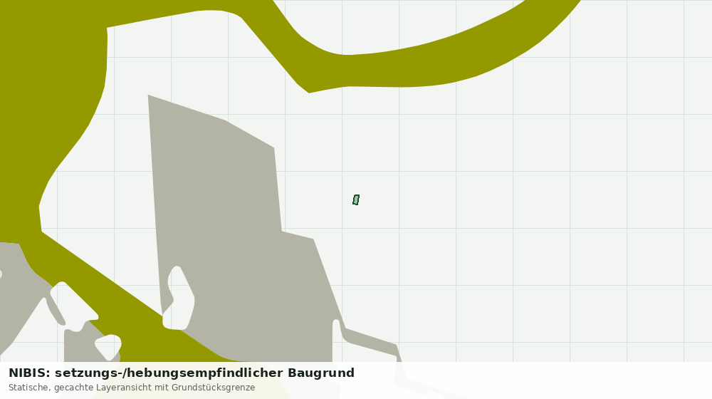 Statische Kartenansicht: NIBIS: setzungs-/hebungsempfindlicher Baugrund