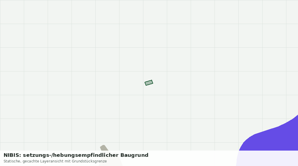 Statische Kartenansicht: NIBIS: setzungs-/hebungsempfindlicher Baugrund