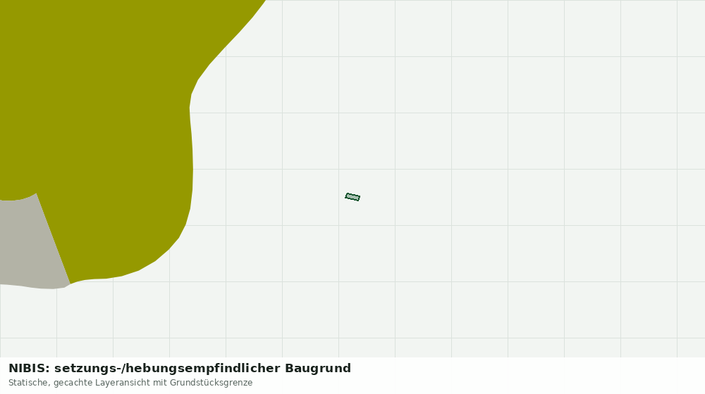 Statische Kartenansicht: NIBIS: setzungs-/hebungsempfindlicher Baugrund