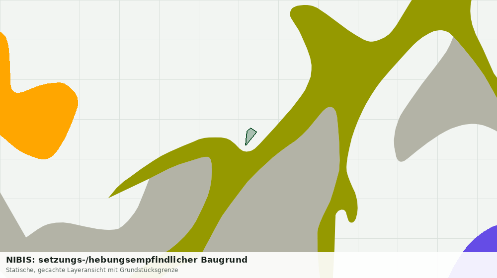 Statische Kartenansicht: NIBIS: setzungs-/hebungsempfindlicher Baugrund