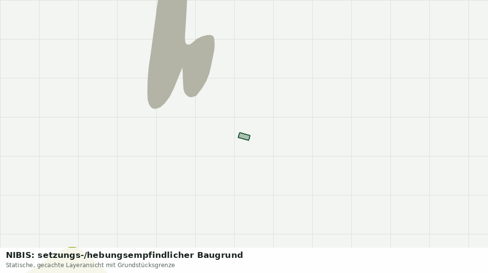 Statische Kartenansicht: NIBIS: setzungs-/hebungsempfindlicher Baugrund