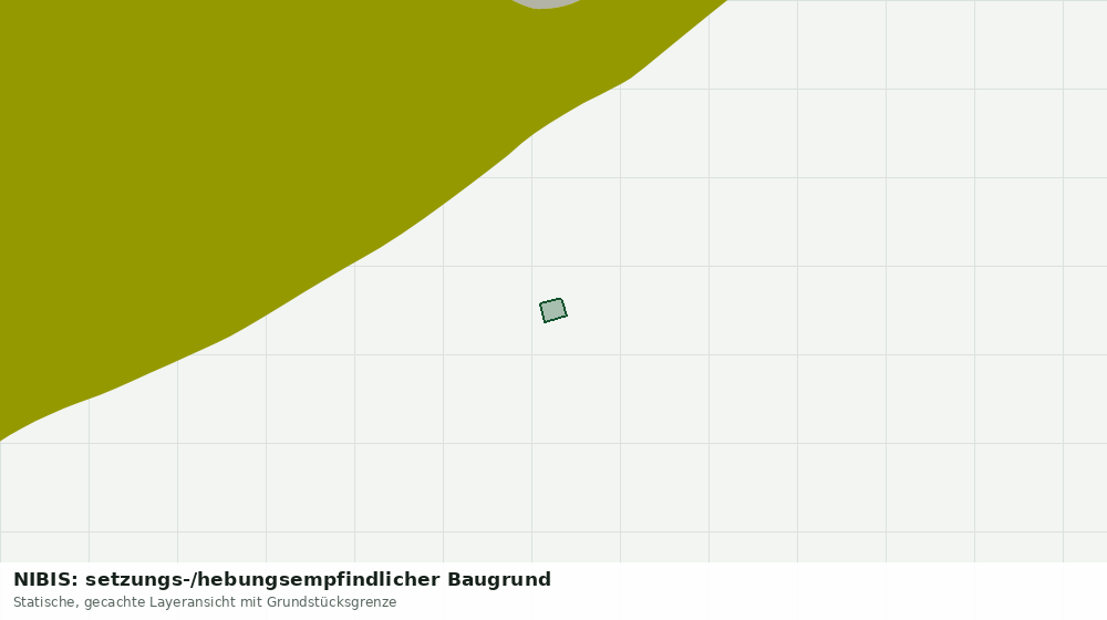 Statische Kartenansicht: NIBIS: setzungs-/hebungsempfindlicher Baugrund