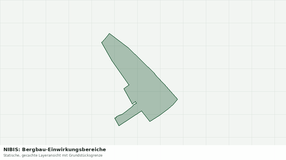 Statische Kartenansicht: NIBIS: Bergbau-Einwirkungsbereiche
