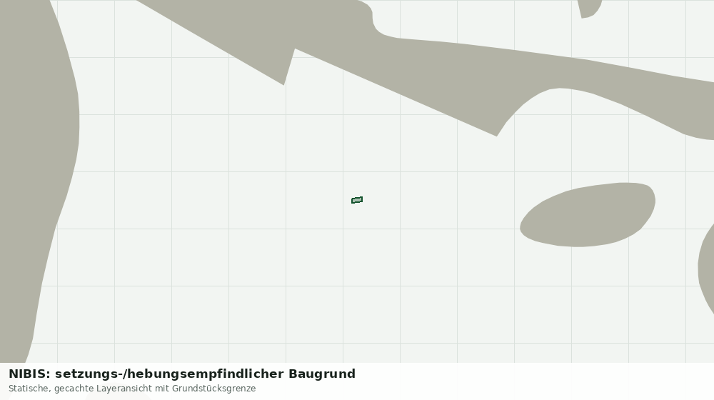 Statische Kartenansicht: NIBIS: setzungs-/hebungsempfindlicher Baugrund