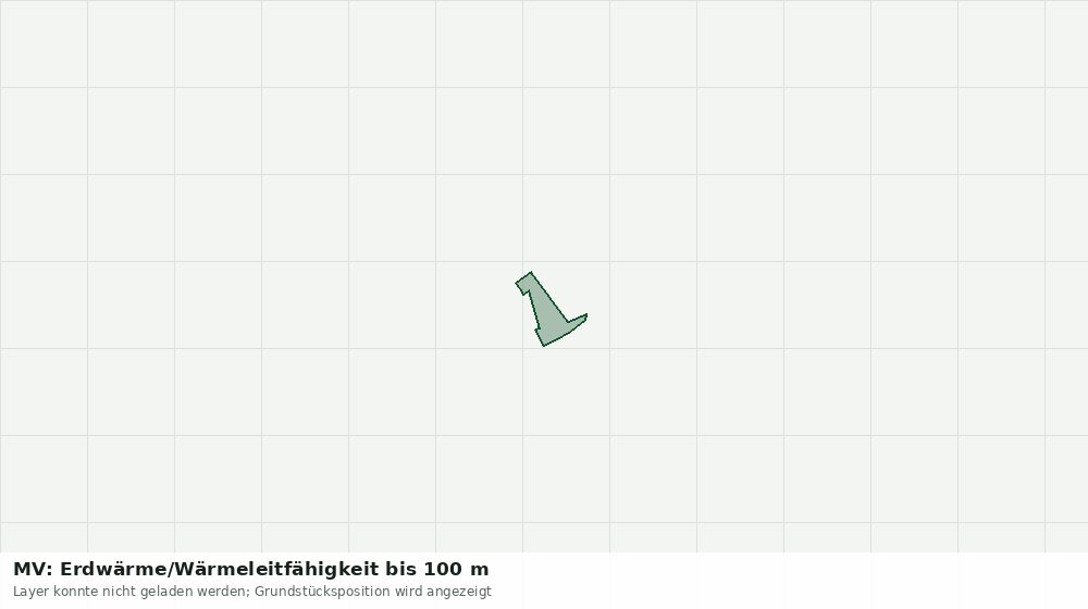 Statische Kartenansicht: MV: Erdwärme/Wärmeleitfähigkeit bis 100 m
