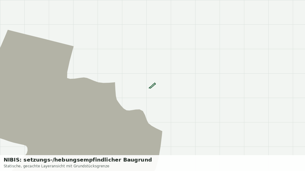 Statische Kartenansicht: NIBIS: setzungs-/hebungsempfindlicher Baugrund