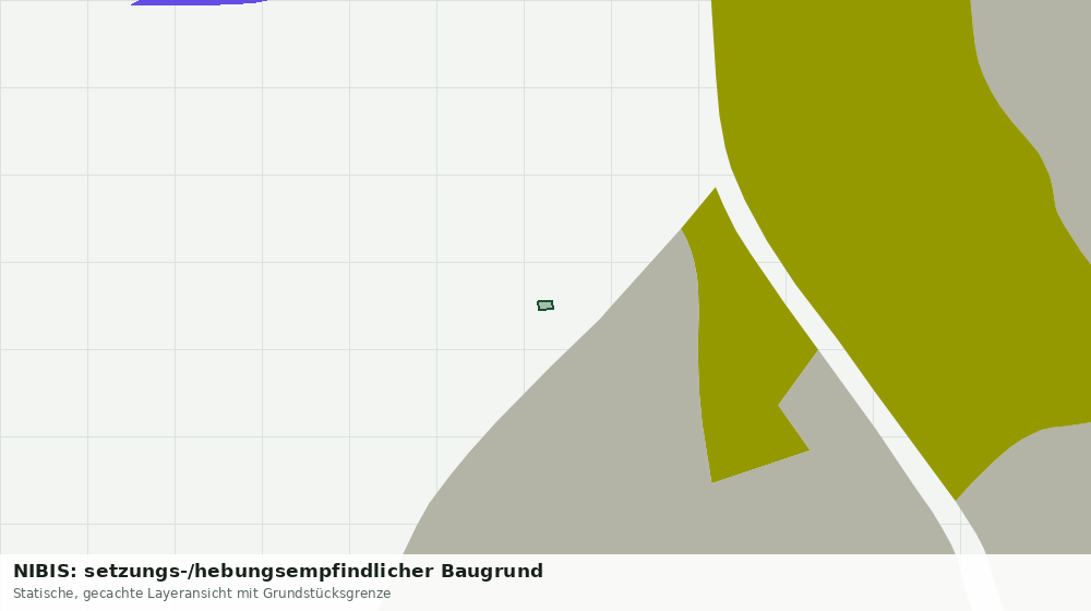 Statische Kartenansicht: NIBIS: setzungs-/hebungsempfindlicher Baugrund