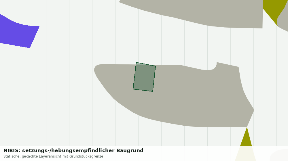 Statische Kartenansicht: NIBIS: setzungs-/hebungsempfindlicher Baugrund