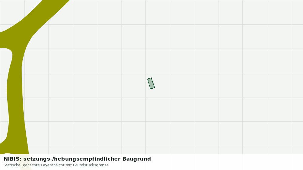 Statische Kartenansicht: NIBIS: setzungs-/hebungsempfindlicher Baugrund