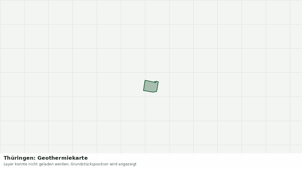 Statische Kartenansicht: Thüringen: Geothermiekarte