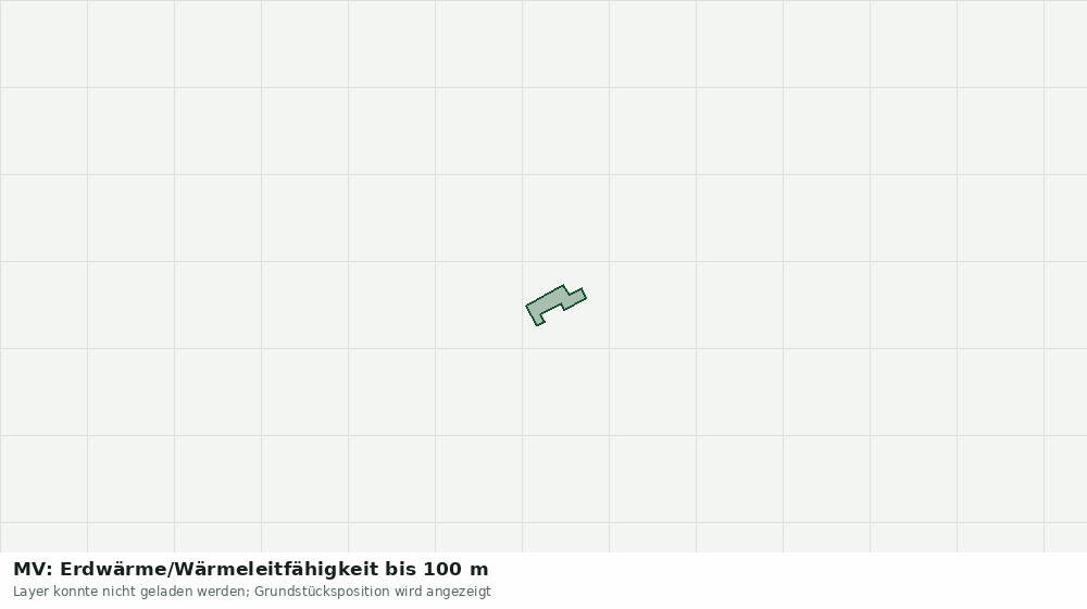 Statische Kartenansicht: MV: Erdwärme/Wärmeleitfähigkeit bis 100 m
