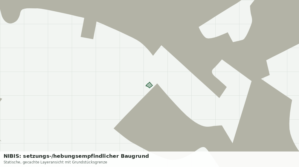 Statische Kartenansicht: NIBIS: setzungs-/hebungsempfindlicher Baugrund