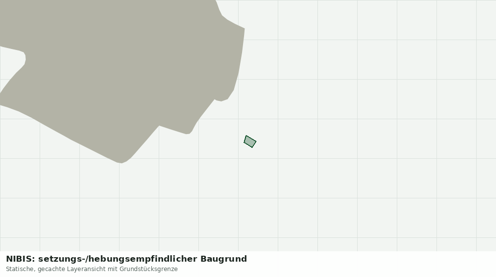 Statische Kartenansicht: NIBIS: setzungs-/hebungsempfindlicher Baugrund