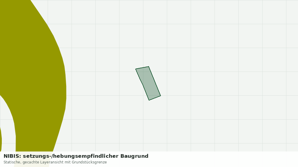 Statische Kartenansicht: NIBIS: setzungs-/hebungsempfindlicher Baugrund